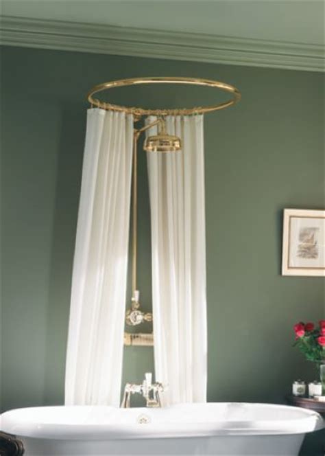 circular shower curtain rod bathroom remodel pinterest