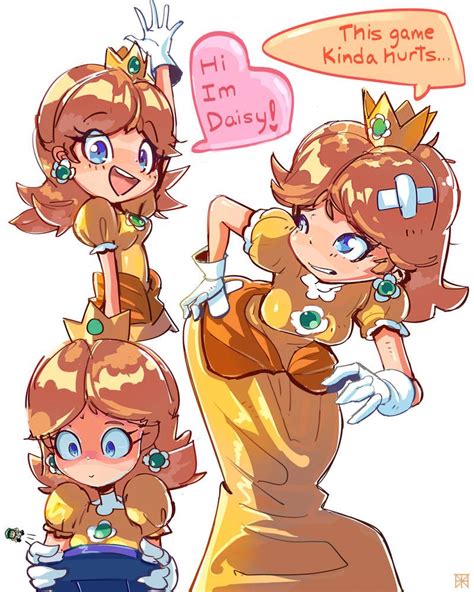 Princess Daisy 01 By Azouraart On Deviantart Super Mario Art Princess Daisy Mario Art