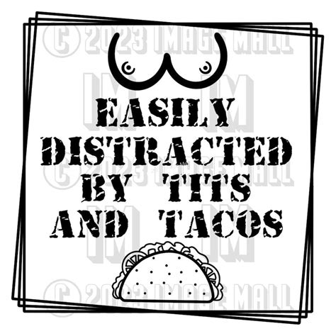 Tits And Tacos Sublimation Image