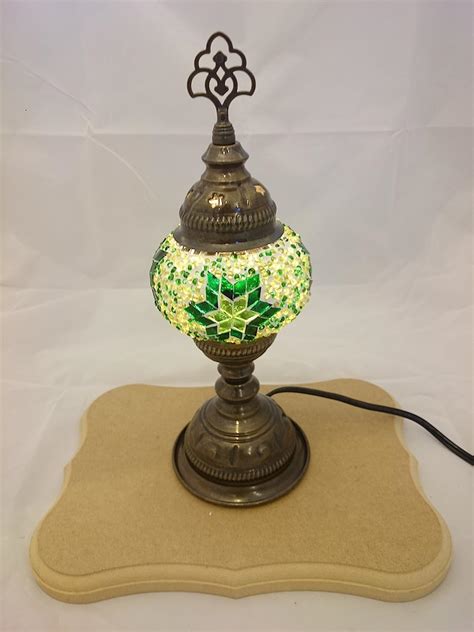 Handmade Turkish Mosaic Lamp Table Lamp Lamp Tiffany Mosaic Lamp
