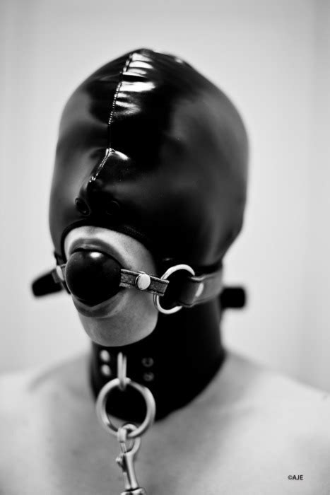Hooded Gagged And Collared Themooch