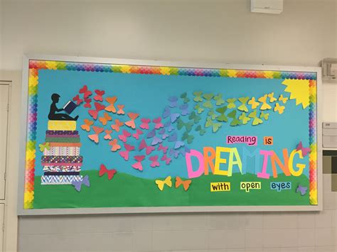 A Hallway Bulletin Board I Made For Our High School English Department