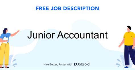 Junior Accountant Job Description Jobsoid