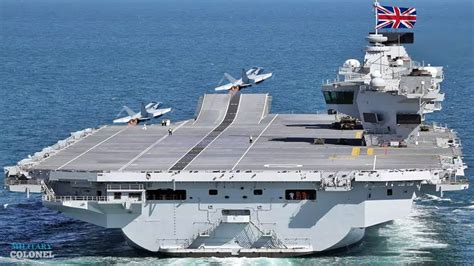 New Largest Super Carrier British Aircraft Hms Queen Elizabeth Of A Faul Aircraft Carrier