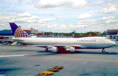 Continental Airlines Boeing 747 100 N17011fra July 1993 Flickr