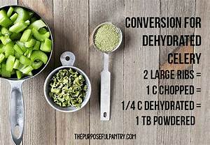 How To Dehydrate Celery Celery Salt Dehydrator Recipes