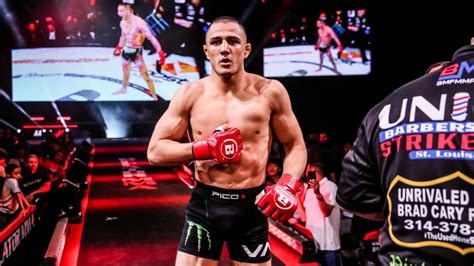 bellator 277 results highlights aaron pico scores third round tko of adli edwards in one sided