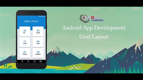 android studio tutorial grid layout  cardview youtube