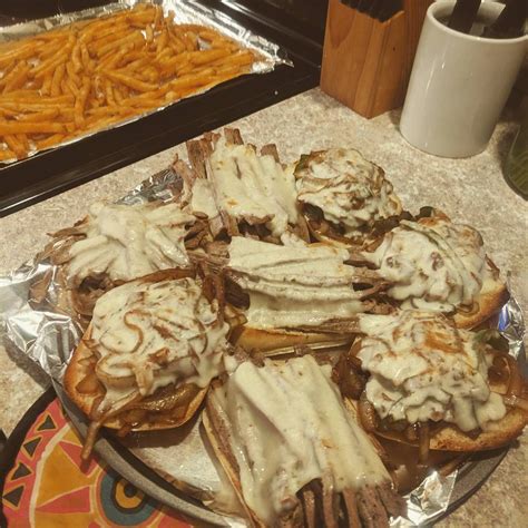 The debate on what cheese to use for an authentic philly cheesesteak may never end! Philly cheese steaks Happy Sunday everyone # ...