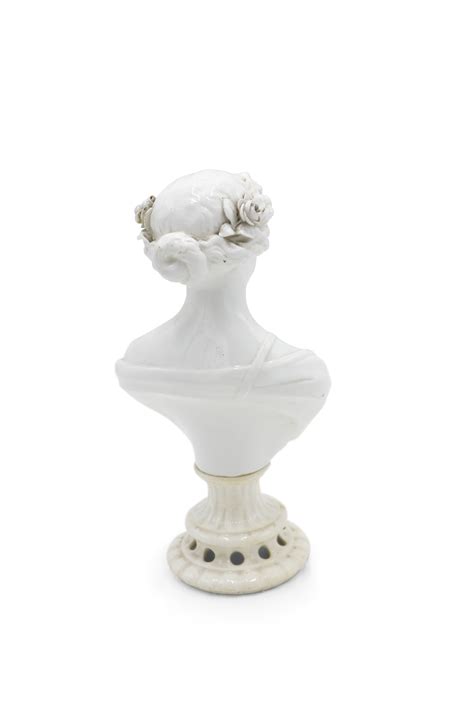 Victorian White Porcelain Female Busts