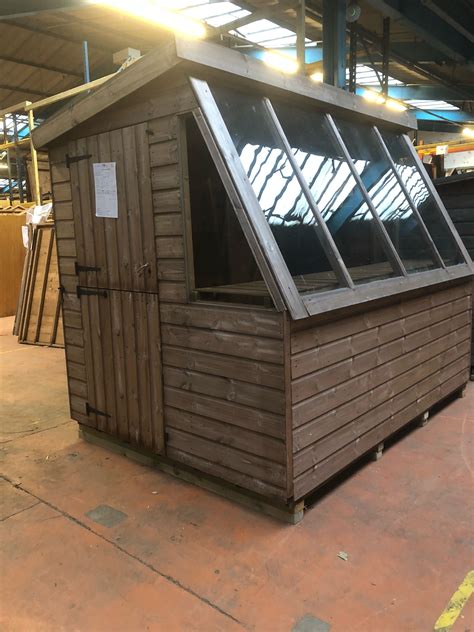 Ex Display Potting Shed 8x6 Anchor Timber Buildings Shed Potting