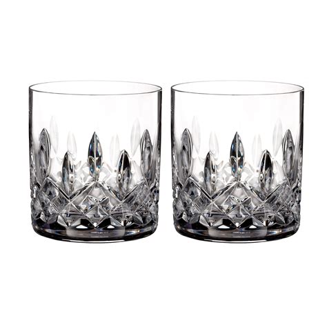Waterford Crystal Connoisseur Set Of 2 Lismore Straight Sided Tumbler Glasses Ross Simons