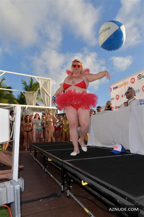 Abby Brothers At The Xbiz Miami Topless Pool Party In Miami Beach Florida Aznude