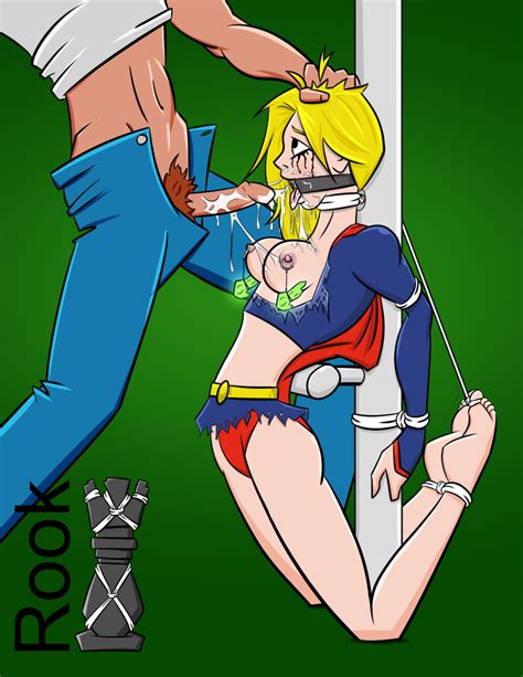 Supergirl Gagging By Rook 07 Hentai Foundry