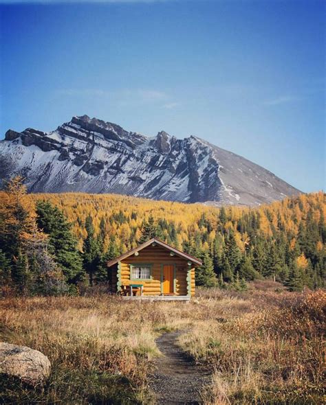 Cozy Cabin In Banff National Park Alberta Canada