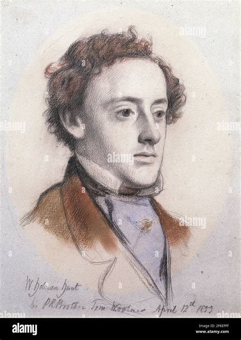 William Holman Hunt Portrait John Everett Millais 1853 Stock Photo Alamy