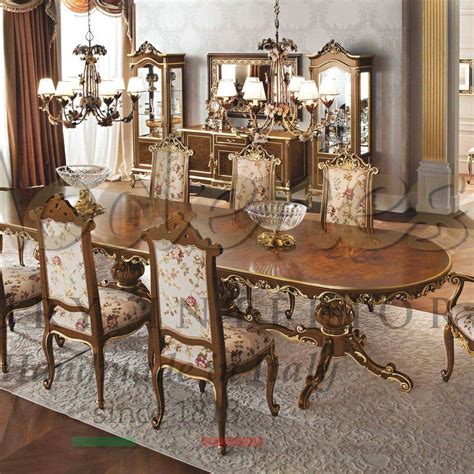Italian Dining Table And Chairs Luxury Dining Room Furniture Luxury