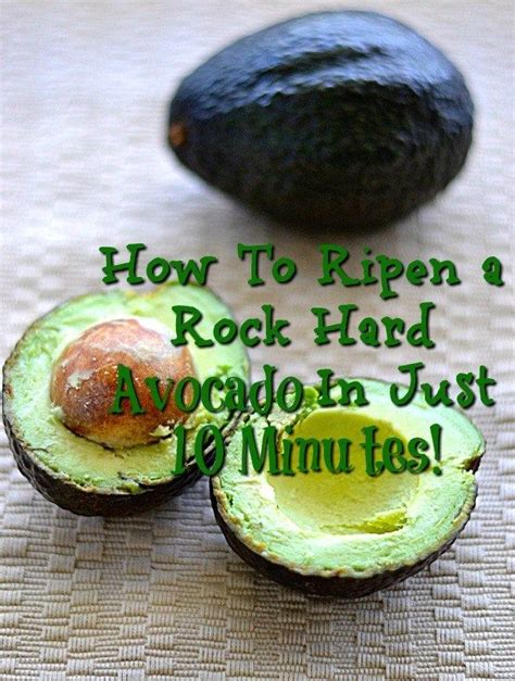 How To Ripen An Avocado Fast Hard Avocado How To Ripen Avocados Avocado