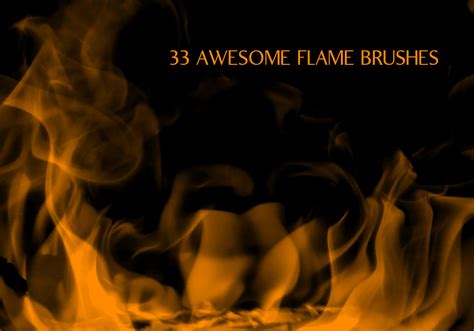 33 Flames Brushes Free Photoshop Brushes At Brusheezy