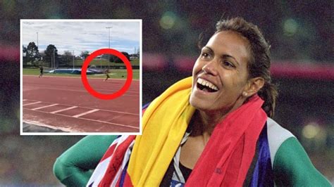 Cathy Freeman’s Daughter Turns Heads At School Athletics Event With Blustering Run Video