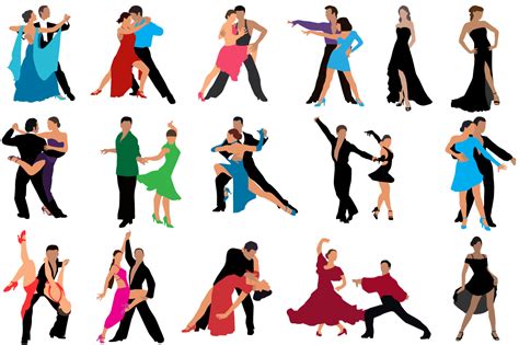 Dancing Couples Color