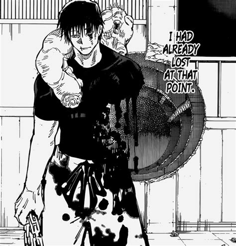 This Has To Be My Favorite Panel Of Toji Hes So Broken At This Point