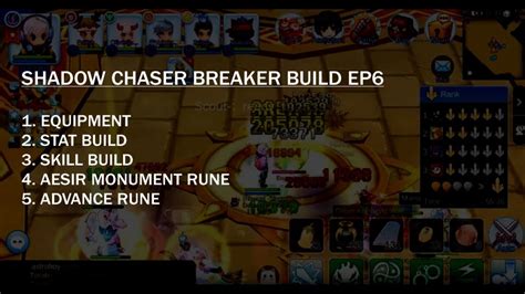 Incoming 110% debate (i'm not a fan of that either. Shadow Chaser SC Dagger Breaker Build EP6 Guide - Ragnarok Online Mobile Eternal Love SEA - YouTube