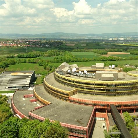 After a building period of three years the new broadcating studio of the zdf in mainz was finished. ZDF Sendezentrum - Mainz, Rheinland-Pfalz