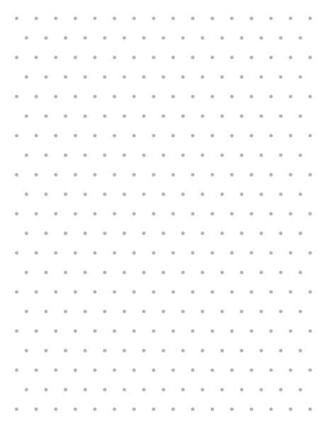 Grid Paper Isometric Dots