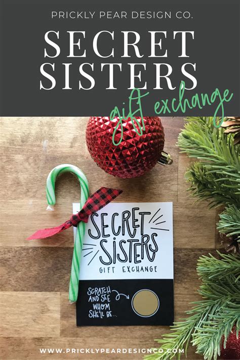 Secret Sisters T Exchange Digital Download Prickly Pear Design Co