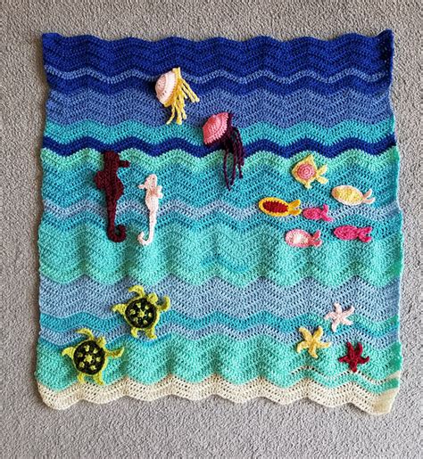 Made By Mandy Sea Turtle Blanket Weave Crochet