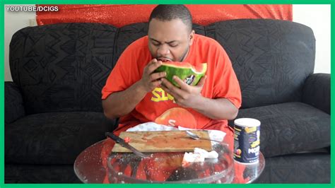Black Man Eating Watermelon