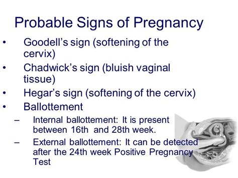Nursing Signs Of Pregnancy