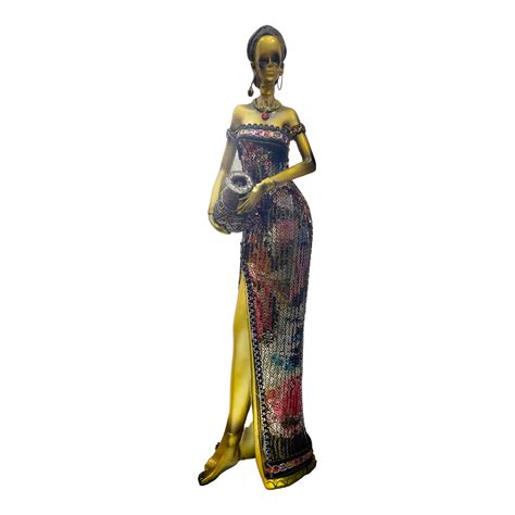 Bungalow Rose Imari African Woman Figurine Wayfair