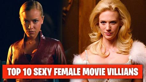 Top Sexy Female Movie Villains YouTube