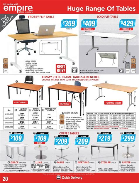 Empire Office Furniture Brochure