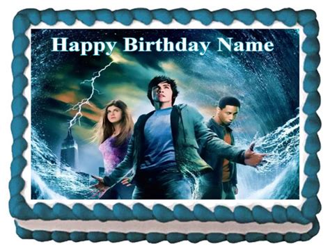 Percy jackson head canon percy jackson fan art percy jackson books percy jackson fandom percabeth solangelo hunger games percy and annabeth. PERCY JACKSON AND THE OLYMPIANS Edible cake topper image ...