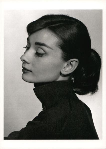 Audrey Hepburn 1956 Actresses Postcard