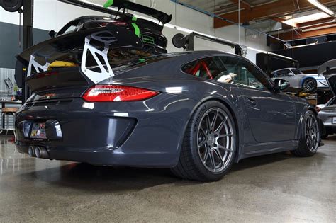 Bbi Autosport Prepped Slate Gray Porsche 9972 Gt3 Rs On