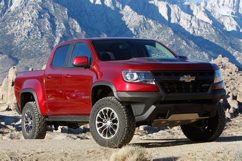 2018 Chevrolet Colorado Zr2 Wins Four Wheeler Pickup Truck Of The Year