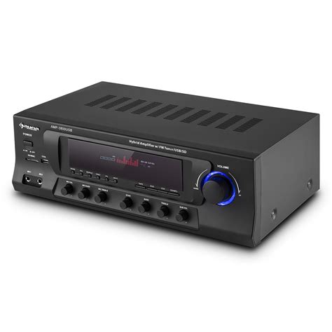 Auna Amp 3800 Usb Black Edition • Receptor Hifi • Receptor Surround 51