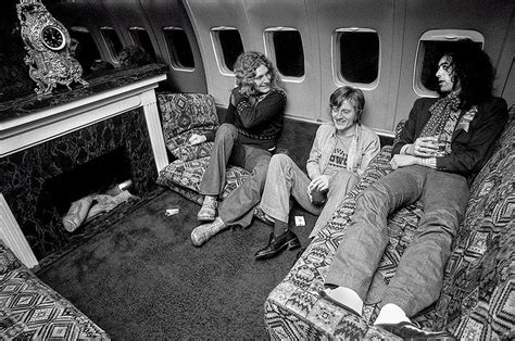Just A Car Guy Led Zeppelin Had A Fireplace In Their Private Jet ‘the