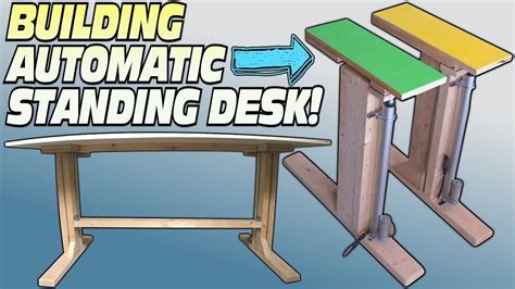 How To Build A Standing Desk Building Convertible Electric
