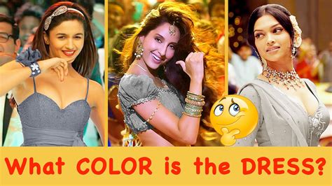 What Colour Is The Dress Bollywood Actress Guess The Color Quiz