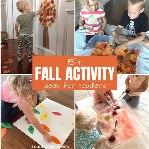 Simple Fall Activities For Toddlers Toddler Approved