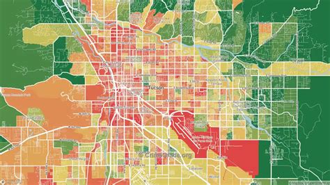 Tucson Az Violent Crime Rates And Maps