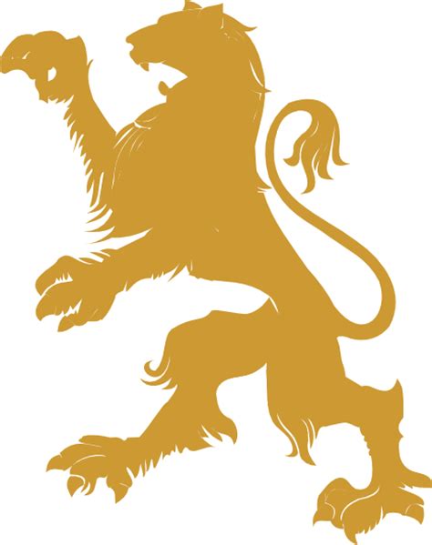 Gold Lion Clip Art At Vector Clip Art Online Royalty Free