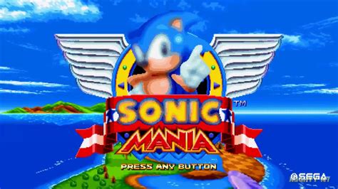 Sonic Mania Mods The Blue Blur Youtube