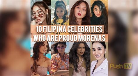 10 filipino celebrities who are proud morenas push ph your ultimate showbiz hub