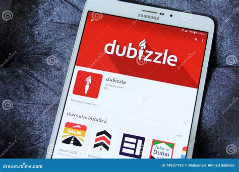 Dubizzle App Editorial Stock Photo Image Of Buying Symbol 74937193